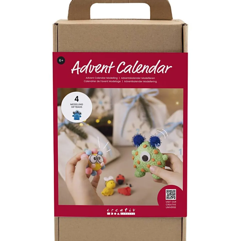 Adventskalender Modellera, 1 förp.