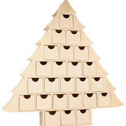 Adventskalender, stl. 45x43,5x6,5 cm, 1 st.