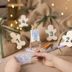 Adventskalender Teckna, Ritning, 1 förp.