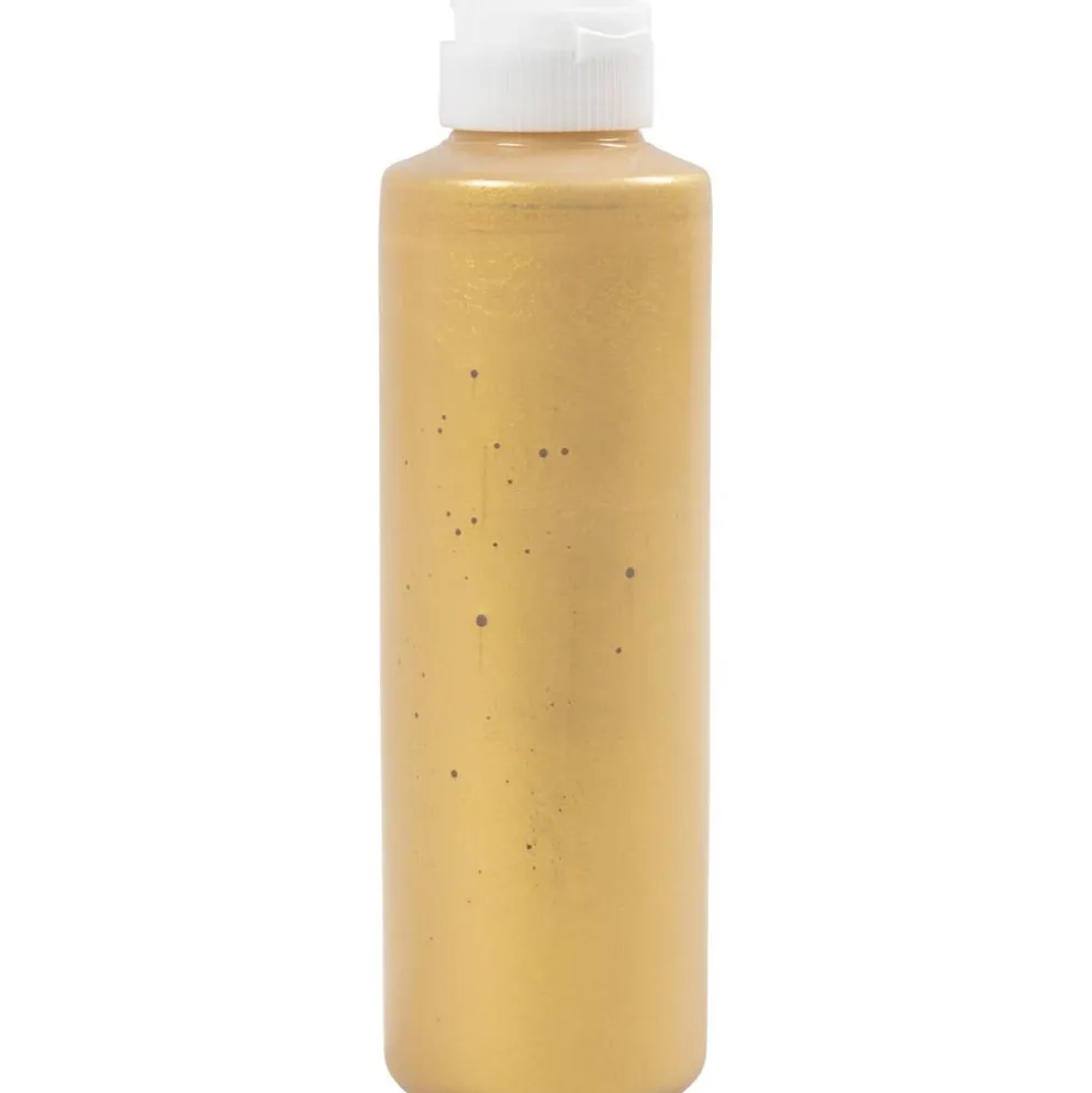 Akrylfärg Metallic, guld, 250 ml/ 1 flaska