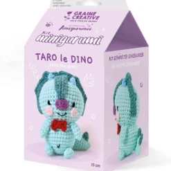 Amigurumi Virkningskit, Dinosaurie, 1 förp.