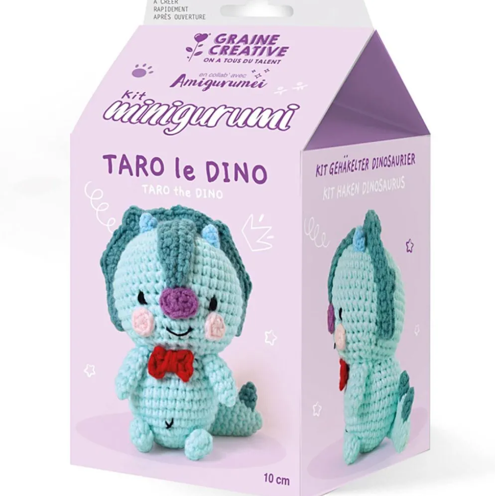 Amigurumi Virkningskit, Dinosaurie, 1 förp.