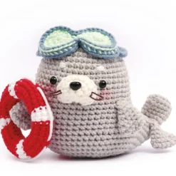Amigurumi Virkningskit, Sälen Natoo, stl. 13 cm, 1 förp.