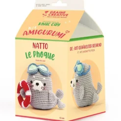 Amigurumi Virkningskit, Sälen Natoo, stl. 13 cm, 1 förp.