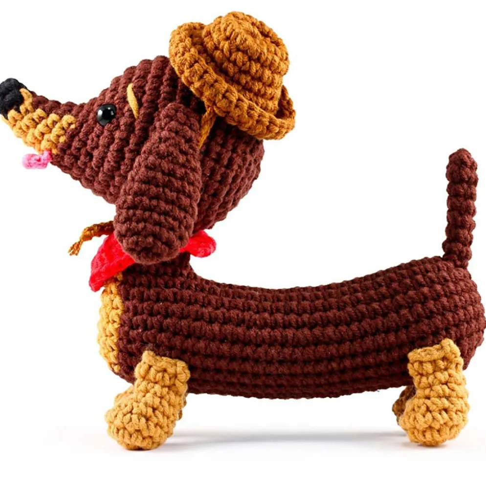 Amigurumi Virkningskit, Tax, stl. 18 cm, 1 förp.