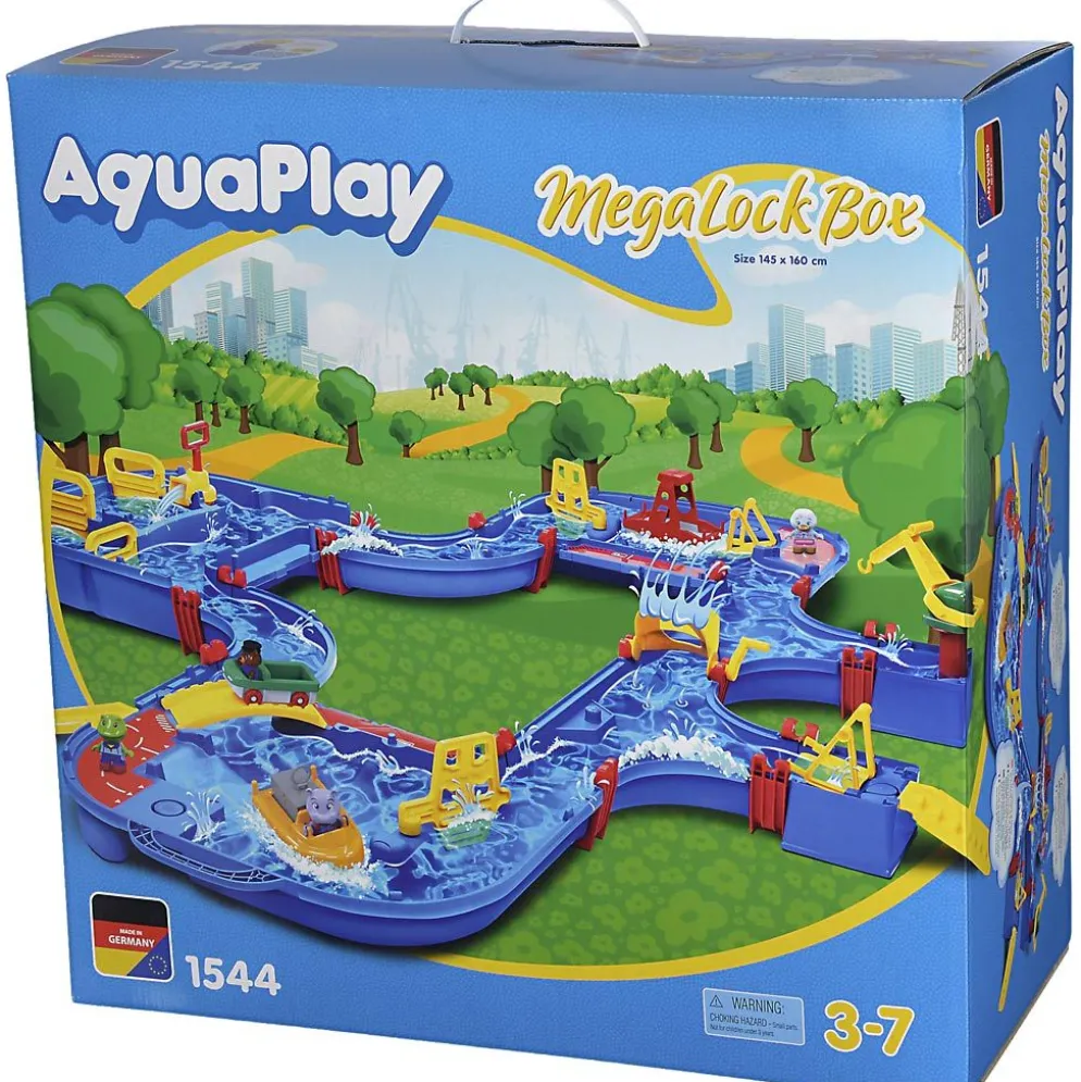 AquaPlay MegaLockBox Vattenbana, stl. 145x160 cm, 62 delar/ 1 set