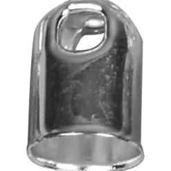 Avslutningshylsa, Dia. 6 mm, försilvrad, 6 st./ 1 förp.