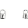 Avslutningshylsa, L: 7 mm, Dia. 4,5 mm, försilvrad, 8 st./ 1 förp.