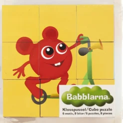 Babblarna Blockpussel, 6 st./ 1 förp.
