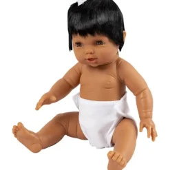 Babydocka, Asiatisk pojke, stl. 38 cm, 1 st.