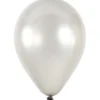 Ballonger, Dia. 23 cm, runda, silver, 8 st./ 1 förp.
