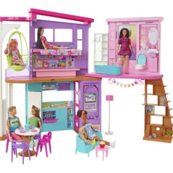 Barbie® Malibu House, H: 72,5 cm, L: 40,5 cm, B: 15 cm, stl. 60 x 115, 1 st.