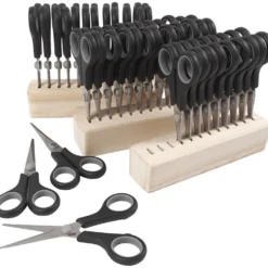 Barnsax, L: 14 cm, höger & vänster, svart, 1 set
