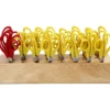 Barnsax, L: 12,5 cm, rund, 1 set