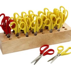 Barnsax, L: 12,5 cm, rund, 1 set