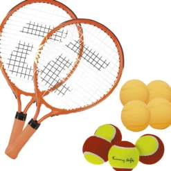 Barntennis-set, 10 delar/ 1 set