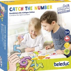 Beleduc Catch the Number, DE,ENG,FR, 51 delar/ 1 förp.