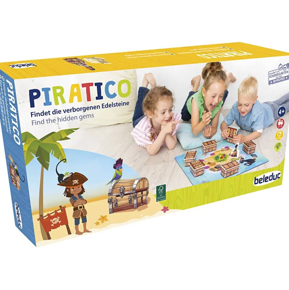 beleduc Piratico, DE,ENG,FR, 75 delar/ 1 förp.