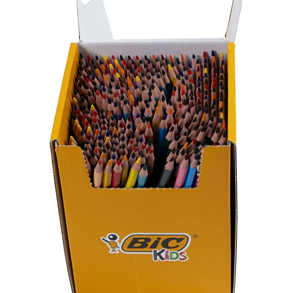 BIC Evolution Färgpennor, L: 17,5 cm, kärna 3 mm, mixade färger, 288 st./ 1 förp.