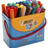 BIC Visacolor tuschpennor, XL, mixade färger, 48 st./ 1 förp.