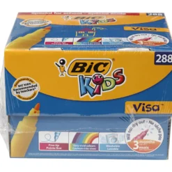 BIC Visa Fin Tusch, spets 1,6 mm, mixade färger, 12x24 st./ 1 förp.