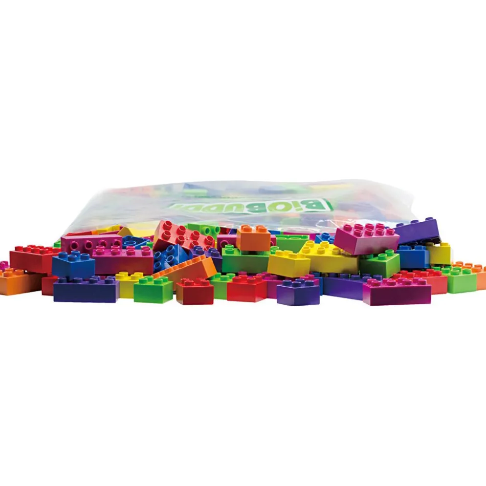 BiOBUDDi Byggklossar, Baspaket, 100 st./ 1 set