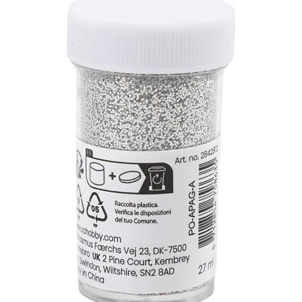 Bio-glimmer, silver, 27 ml, 15 g/ 1 burk