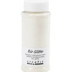 Bio-glimmer, vit, 140 ml/ 1 burk