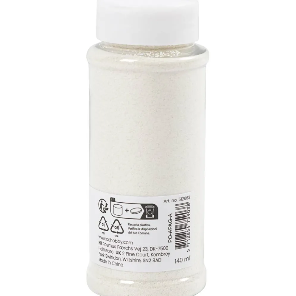 Bio-glimmer, vit, 140 ml/ 1 burk