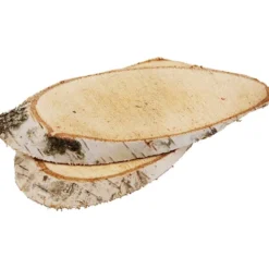 Björkskivor, tjocklek 15 mm, ca. 9x15 cm, 7 st./ 1 förp.