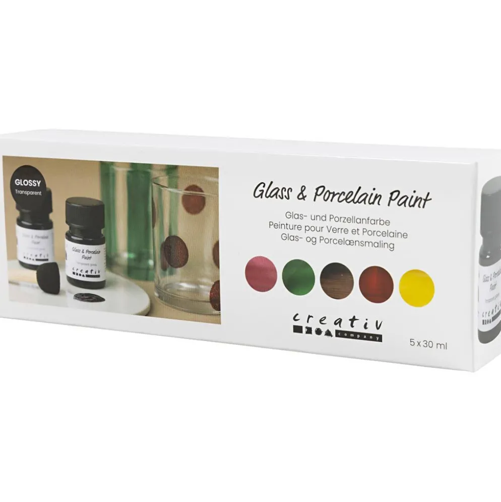 blank, transparent, naturliga färger, 5x30 ml/ 1 förp.