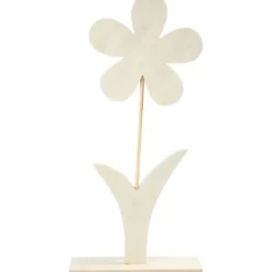 Blomma, H: 26 cm, B: 13 cm, tjocklek 1 cm, 1 st.