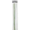 Blomstjälkar, L: 30 cm, Dia. 0,6 mm, grön, 20 st./ 1 förp.
