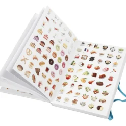 Bok med stickers, stl. 11,5x17 cm, 1 st.