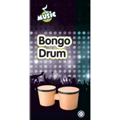 Bongo-trummor, L: 25 cm, 1 st.