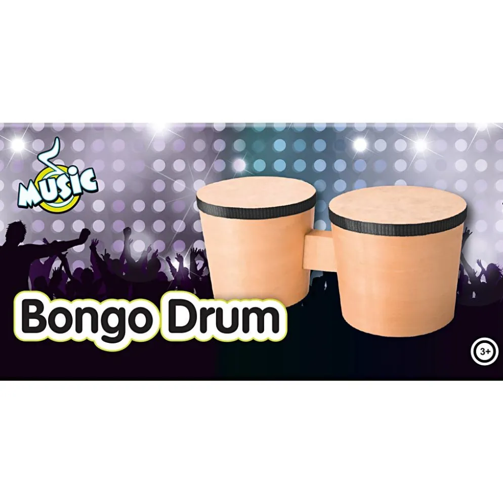 Bongo-trummor, L: 25 cm, 1 st.