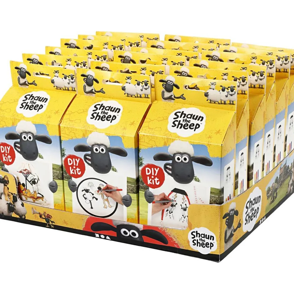 Bordsdisplay med materialset, 18 set/ 1 förp.