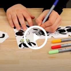 Bordsdisplay med materialset, 18 set/ 1 förp.