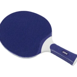 Bordtennisracket, stl. 25x15 cm, färger kan variera , blå, röd, 4 st./ 1 förp.