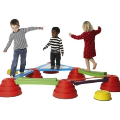 Build N'balance - balansbana - JÄTTESET, 14 delar/ 1 set