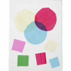 Cellofan, ark 210x297 mm, mixade färger, 5x20 ark, 100 ark/ 1 förp.