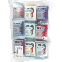 Cernit, Innehållet kan variera , mixade färger, 25x56 g/ 1 förp.