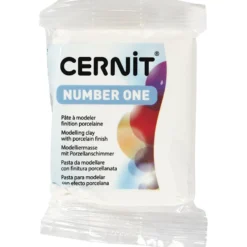 Cernit, opaque white (027), 56 g/ 1 förp.
