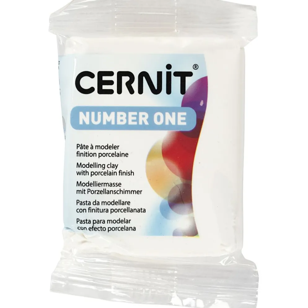 Cernit, opaque white (027), 56 g/ 1 förp.