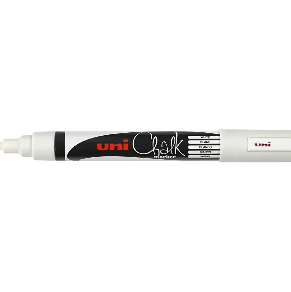 Chalk Marker, spets 1,8-2,5 mm, vit, 1 st.