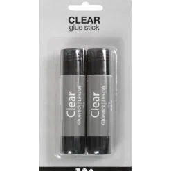 Clear Limstift, Rund, 10 g, 2 st./ 1 förp.