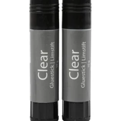 Clear Limstift, Rund, 10 g, 2 st./ 1 förp.