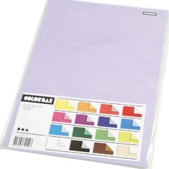 Colorbar Rivkartong, A4, ark 210x297 mm, 250 g, 16 mix. ark/ 1 förp.