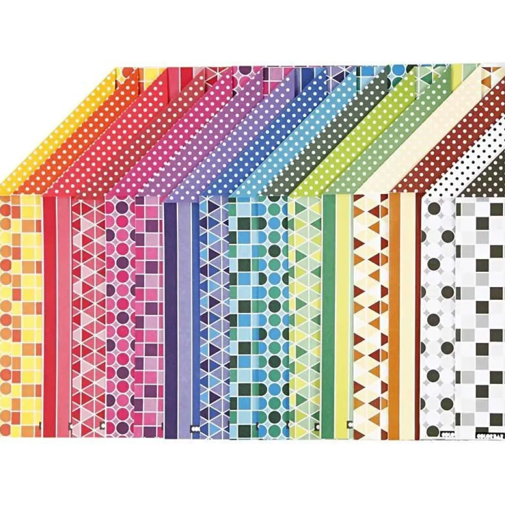 Colorbar Rivkartong, A4, ark 210x297 mm, 250 g, 16 mix. ark/ 1 förp.