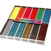 Colortime Färgpennor, L: 17,45 cm, kärna 4 mm, metallicfärger, neonfärger, 144 st./ 1 förp.